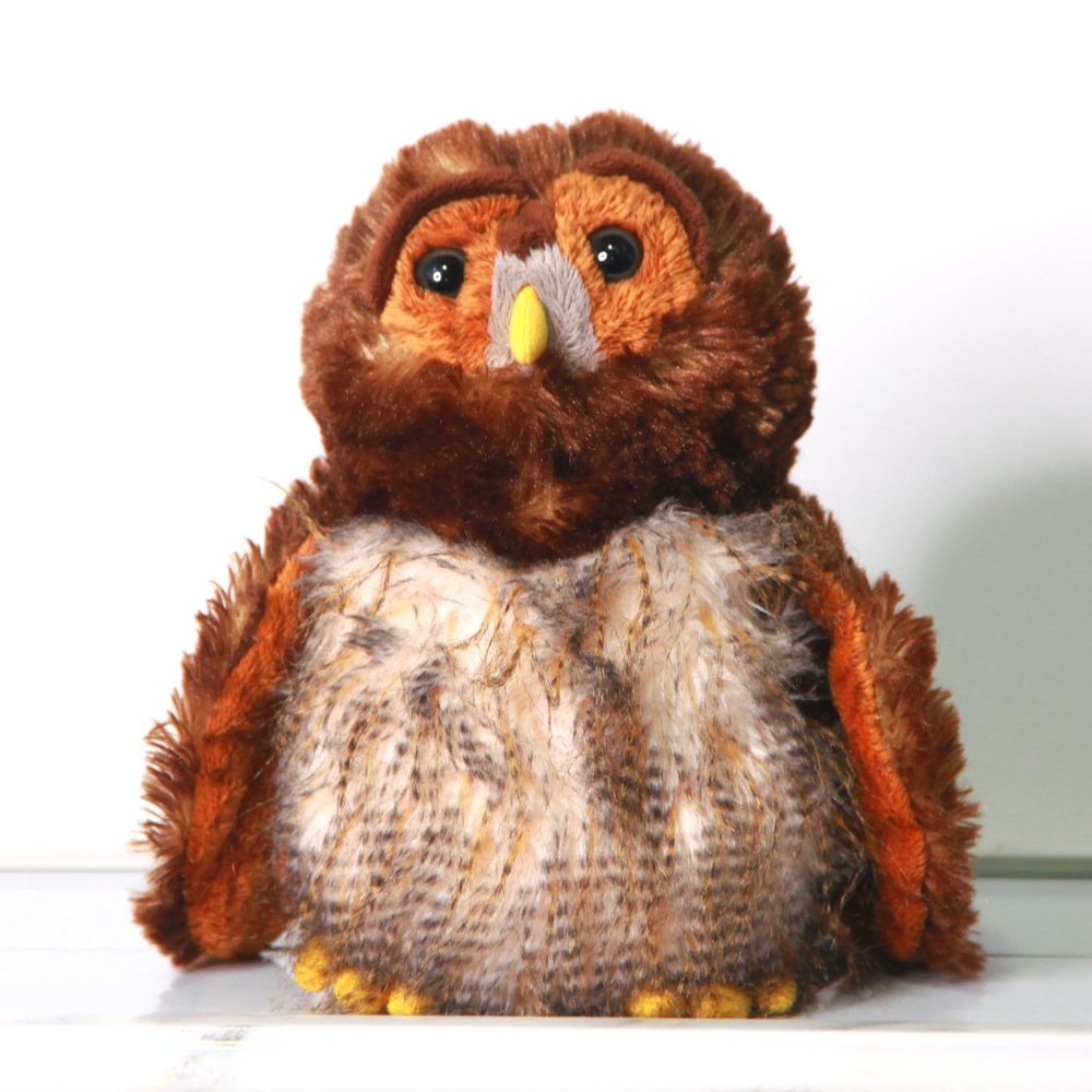 Brown Owl 9" Plush